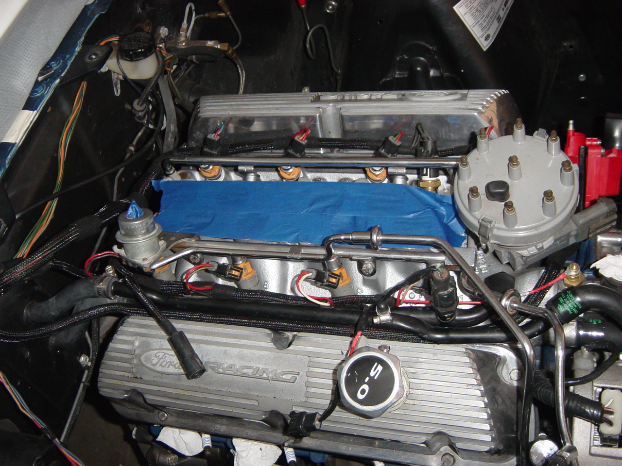 68 Coupe Conversion from 289 2V to 89 5.0 EFI - Vintage Mustang Forums